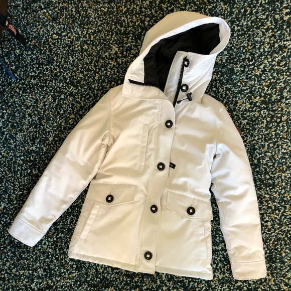 Canada Goose Jackets Coats White Winter Parka Size S Poshmark